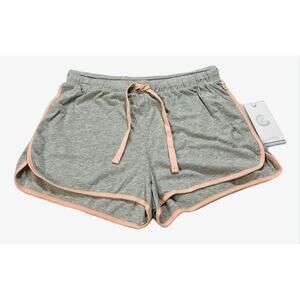 Calme by Johnny Was Night and Day Shorts Women’s Size XS Gray Pink Cotton NWT